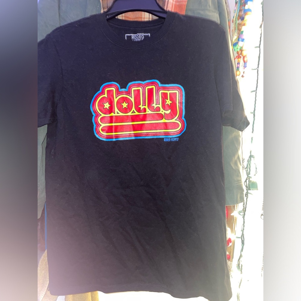 Womens new black tshirt “dolly”